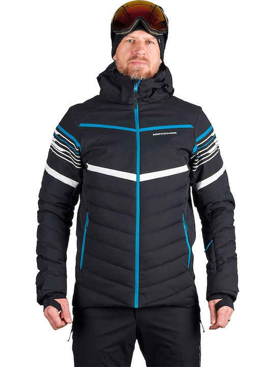 Northfinder 108336-271-102 Ανδρικό Μπουφάν για Σκι & Snowboard Μαύρο