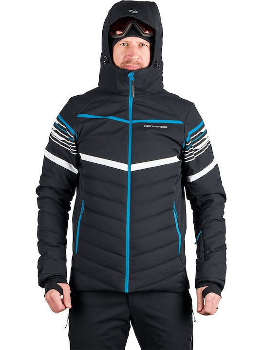 Northfinder 108336-271-102 Ανδρικό Μπουφάν για Σκι & Snowboard Μαύρο