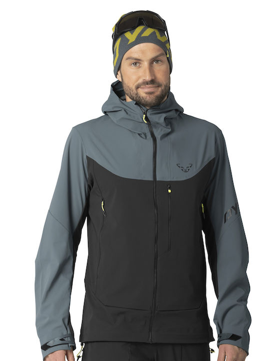 Χειμωνιάτικο Μπουφάν Softshell Αδιάβροχο και Αντιανεμικό Μαύρο