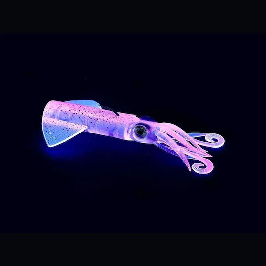 JLC Xipi Evo Squid Jigs Fluorescent 10cm Real Brown