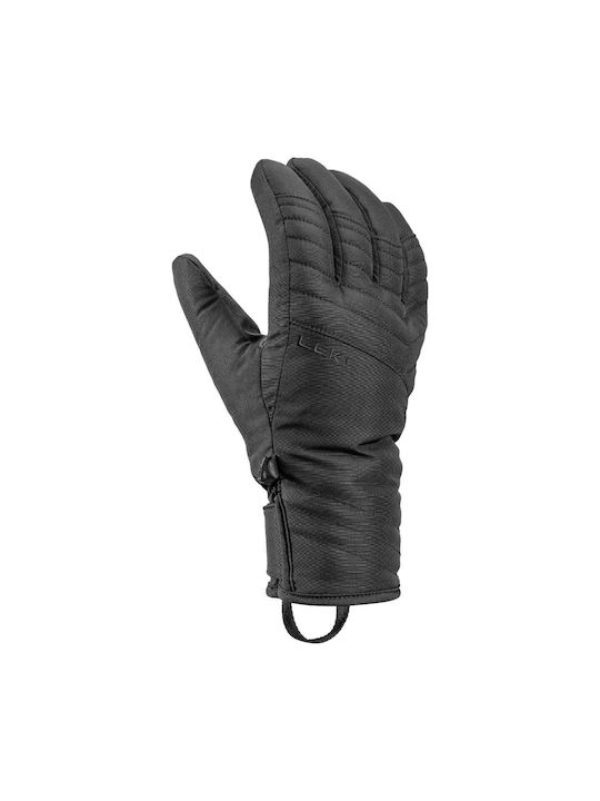Leki Mănuși de schi și snowboard pentru femei cu membrană Gore-Tex negre