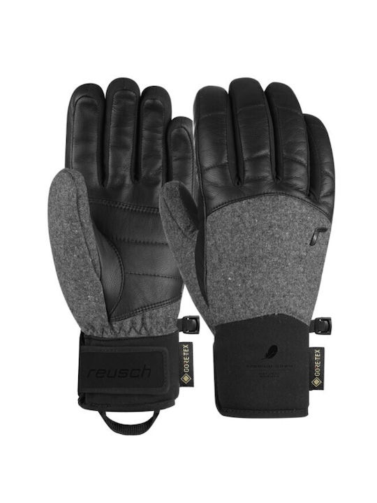 Reusch Mănuși de schi și snowboard pentru femei cu membrană Gore-Tex Negre