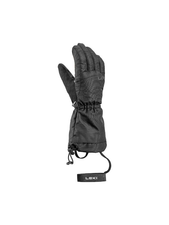 Leki Mănuși de schi și snowboard pentru copii negre Leki Mănuși de schi și snowboard pentru copii negre