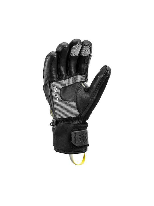 Leki Mănuși de schi și snowboard pentru bărbați Negre