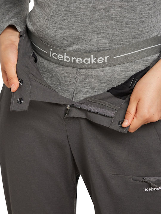 Icebreaker Oasis Pantaloni Termici Pentru Femei Gri