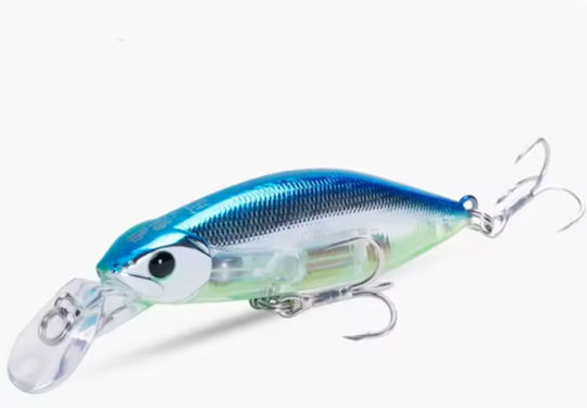 Kingdom Slow Sinking Pencil Noise Artificial Bait Minnow 7cm 12g 006