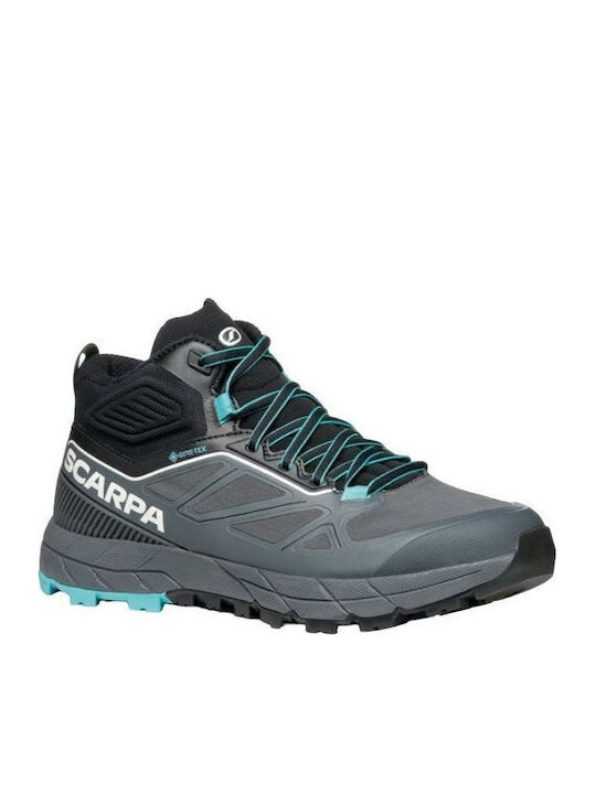 Scarpa Ghete de Drumeție Pentru Femei Impermeabile Cu Membrană Gore-Tex Gri