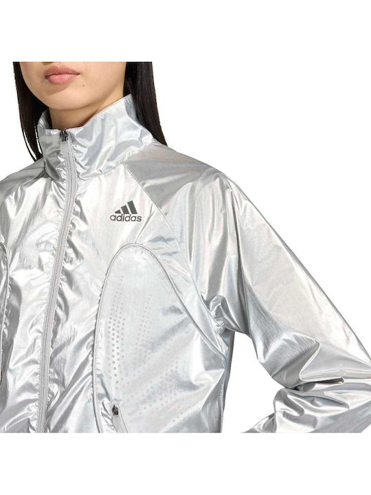 adidas Μπουφάν Silver Metallic