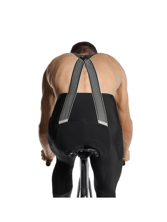 Assos Pantaloni De Ciclism Pentru Bărbați Cu Bretele Negri