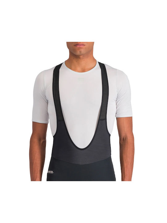 Sportful Pantaloni De Ciclism Impermeabili Pentru Bărbați Cu Bretele Negri