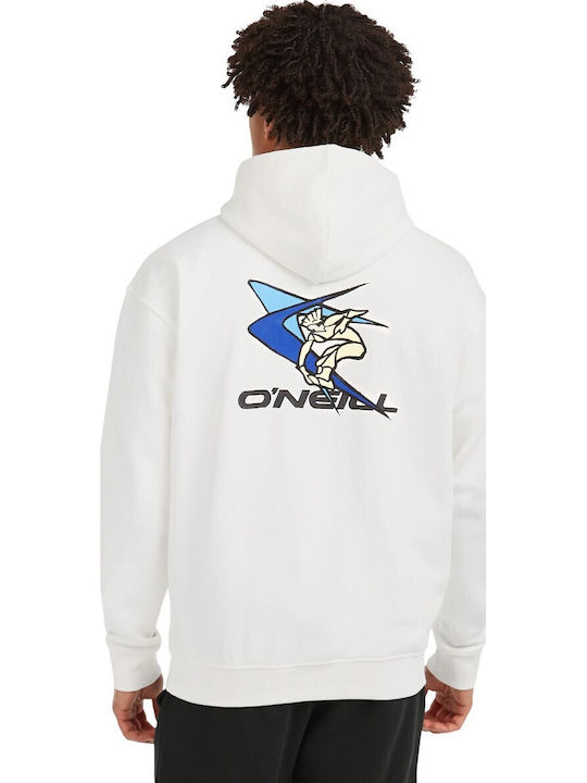 Sweatshirt Mit Kapuze Weiß