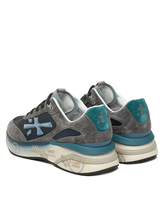 Moerun Ανδρικά Sneakers Grey / Blue
