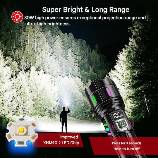 Lanternă Reîncărcabilă De Cap LED UV IP67 Cu Luminozitate Maximă 500lm Shadowhawk S1618