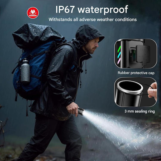 Lanternă Reîncărcabilă De Cap LED UV IP67 Cu Luminozitate Maximă 500lm Shadowhawk S1618
