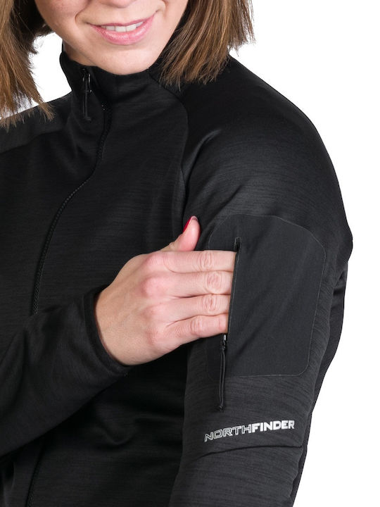 Cardigan Sportiv Pentru Femei Negru