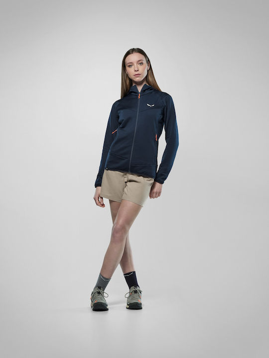 Puez Fleece Cardigan Pentru Femei În Albastru Marin