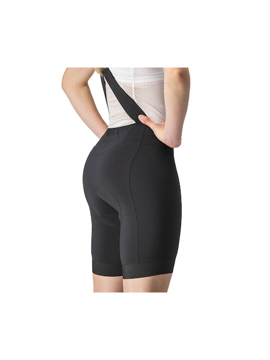 Castelli Pantaloni De Ciclism Pentru Femei Cu Bretele Negri