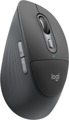 Logitech Signature Comfort Plus M850 L for Business Wireless Ergonomic Bluetooth Mouse Graphite