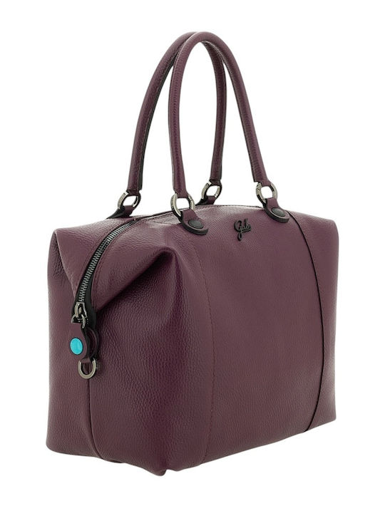 G3 Plus Size F/W 26-27 Leather Women's Bag Shopper Backpack Purple