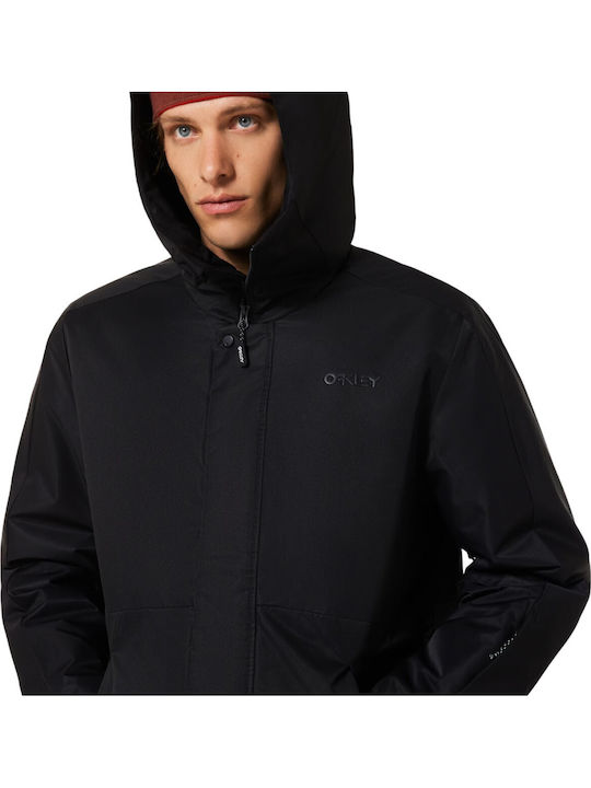 Oakley FOA406098-02M Jachetă pentru Bărbați pentru Ski & Snowboard Neagră