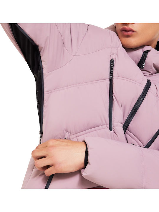 Oakley Rykkinn FOA404729-8A6 Geacă pentru Ski & Snowboard Pentru Bărbați Roz