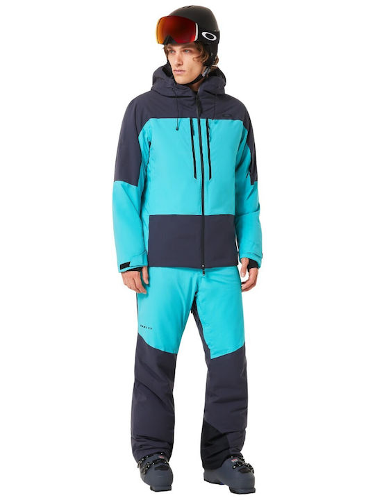 Oakley FOA407382-6HM Jachetă Pentru Bărbați Pentru Schi & Snowboard Albastră