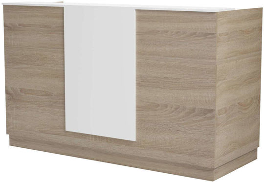 Επαγγελματικό Γραφείο Υποδοχής Π180xΒ70xΥ110cm