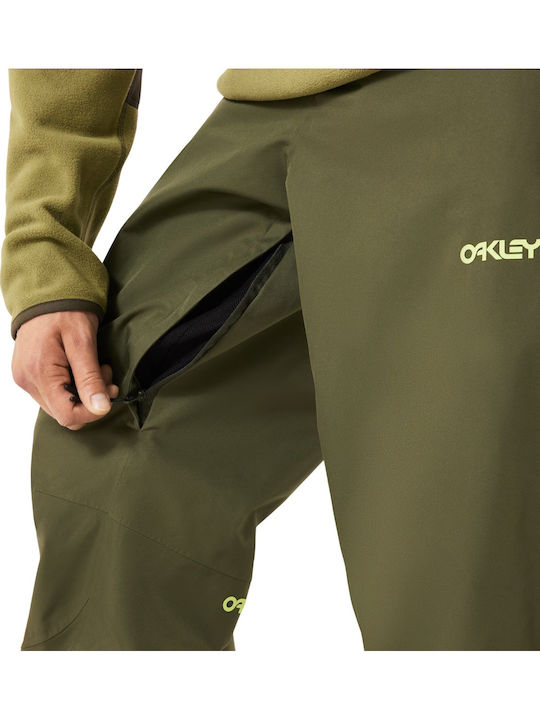 Oakley Rc Shell FOA406102-86L Pantaloni de Schi și Snowboard Pentru Bărbați Verde