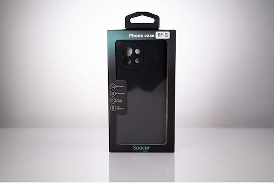 Spacer Back Cover Silicon 2mm Negru Xiaomi Mi 11