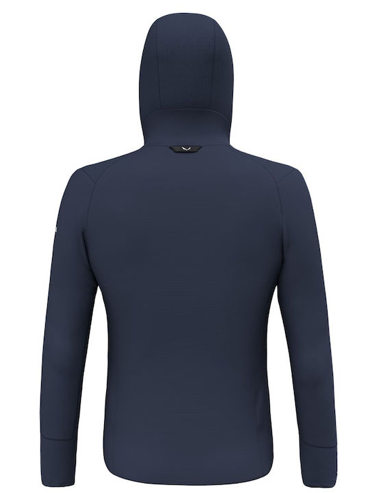 Polarlite Cardigan Bărbați Fleece Cu Glugă Albastru Marin
