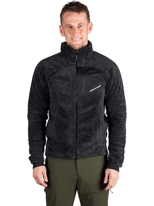 Cardigan bărbătesc Fleece Gri
