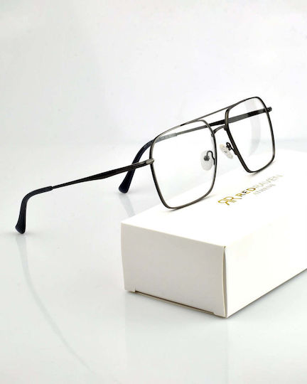 Red Raven Optische Brillengestelle #007 Gunmetal