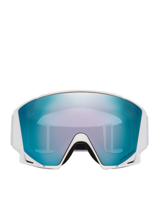 Oakley M Snow Μάσκα Σκι & Snowboard Ενηλίκων Λευκή με Φακό σε Ροζ Χρώμα Oakley M Snow Μάσκα Σκι & Snowboard Ενηλίκων Λευκή με Φακό σε Ροζ Χρώμα