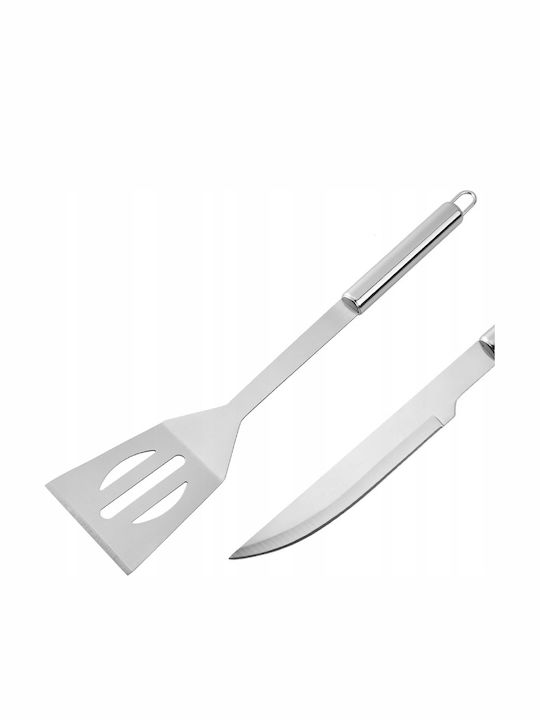 Barbecue Accessories Set Stainless Steel 9 Pieces