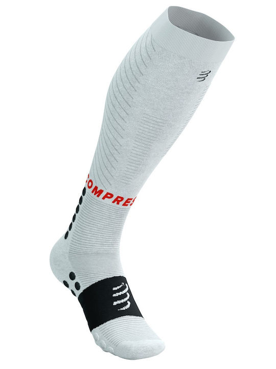 Compressport 2.0 Recuperare Sosete Sport Albe 1 Pereche
