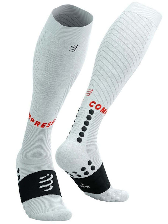 Compressport 2.0 Recuperare Sosete Sport Albe 1 Pereche