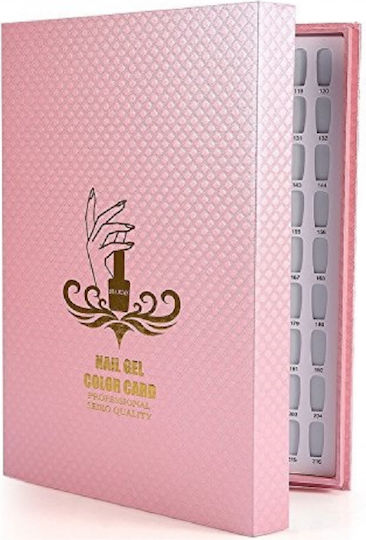 Nail Color Chart 120 Slots Gel Semi-Permanent