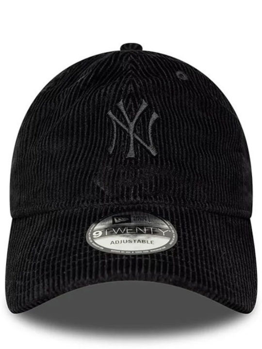 New Era Mlb Cord 9twenty Καπέλο Strapback 60915755 Μαύρο