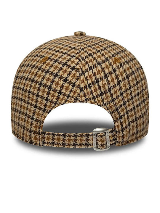 New Era MLB Check 9twenty A-Frame Kappen Strapback 60915795 Braune