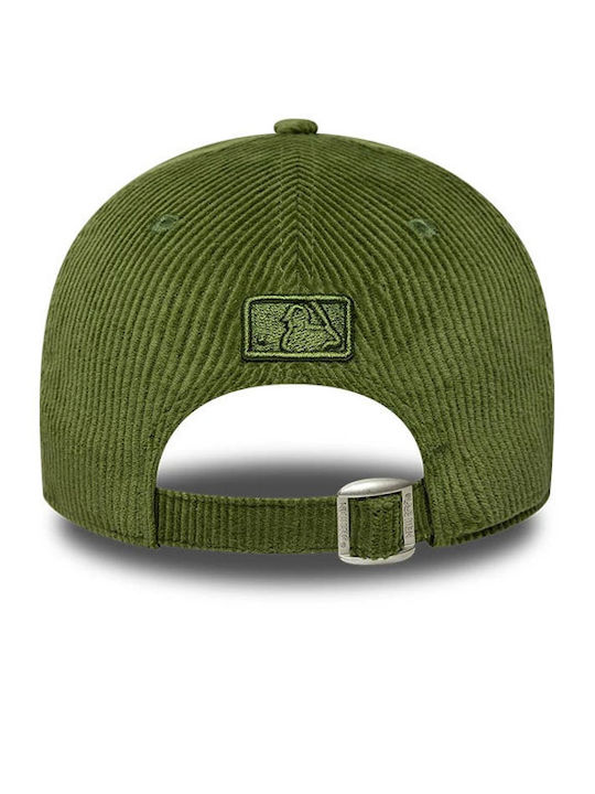 New Era Mlb Cord 9forty M-crown Шапка Strapback 60915966 Зелен