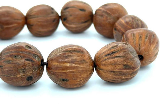 Kompologadiko Scented Worry Beads with 21 Beads with Tassel Brown
