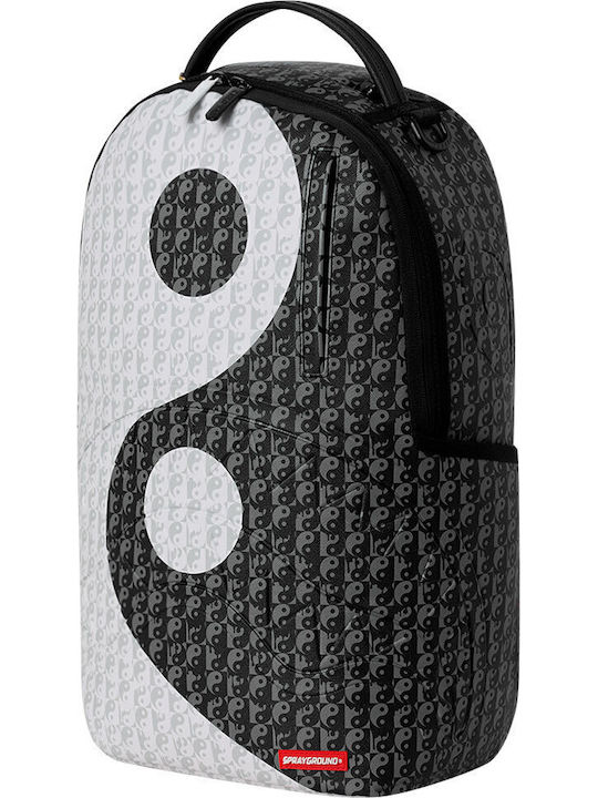 Sprayground Schulranzen Rucksack für Junior High-High School mit Flaschenhalter Yin Yang Balance Power 29 x 15 x 45cm