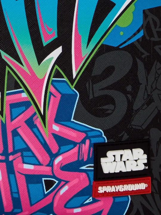 Sprayground School Backpack Junior High-High School Star Wars Vader Half Graff 29 x 15 x 46cm