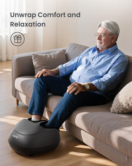 Renpho Masaj Roller Shiatsu pentru Picioare și Corp cu Căldură Infraroșie