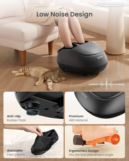 Renpho Masaj Roller Shiatsu pentru Picioare și Corp cu Căldură Infraroșie