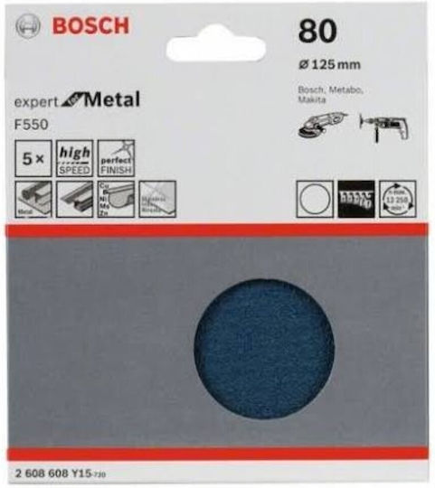 Bosch Expert Orbital Sander Sheet 125x125mm