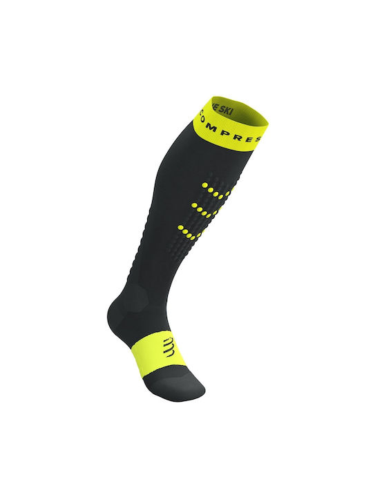 Compressport Ski- und Snowboardsocken Schwarz 1 Paar