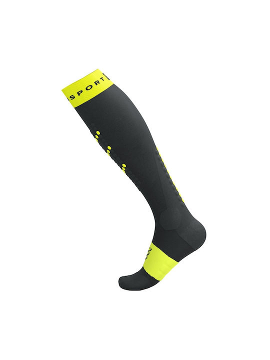 Compressport Ski- und Snowboardsocken Schwarz 1 Paar