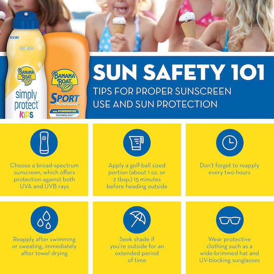 Banana Boat Max SPF100 Водоустойчив Детски Слънцезащитен Спрей 170ml