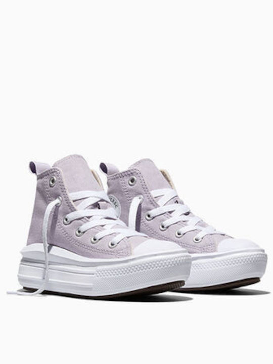 Chuck Taylor All Star Move Детски маратонки Лилави